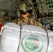 U.S. Army Soldier delivers humanitarian aid supplies to Türkiye