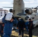 U.S. CH-47F Chinook delivers humanitarian aid supplies to Turkiye