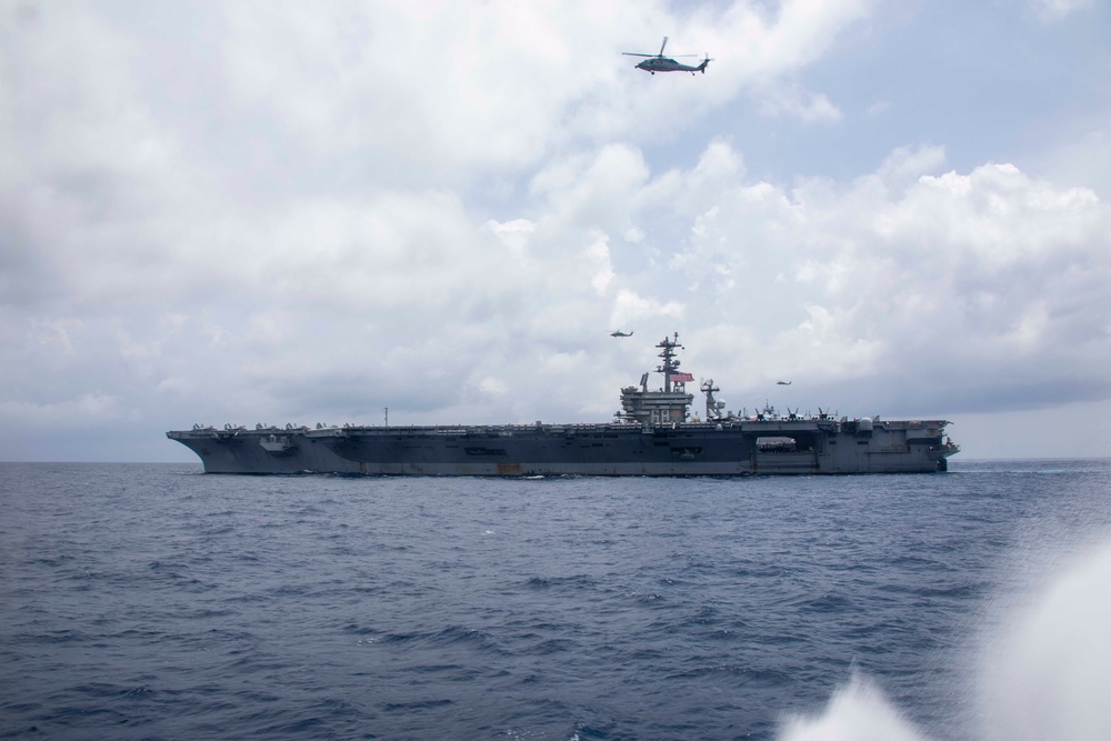 USS Makin Island and CSG 11 Conduct ESF Operations