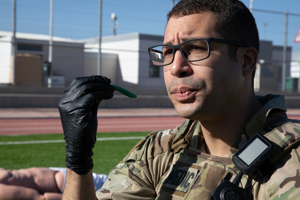 Tactical Combat Casualty Care Training