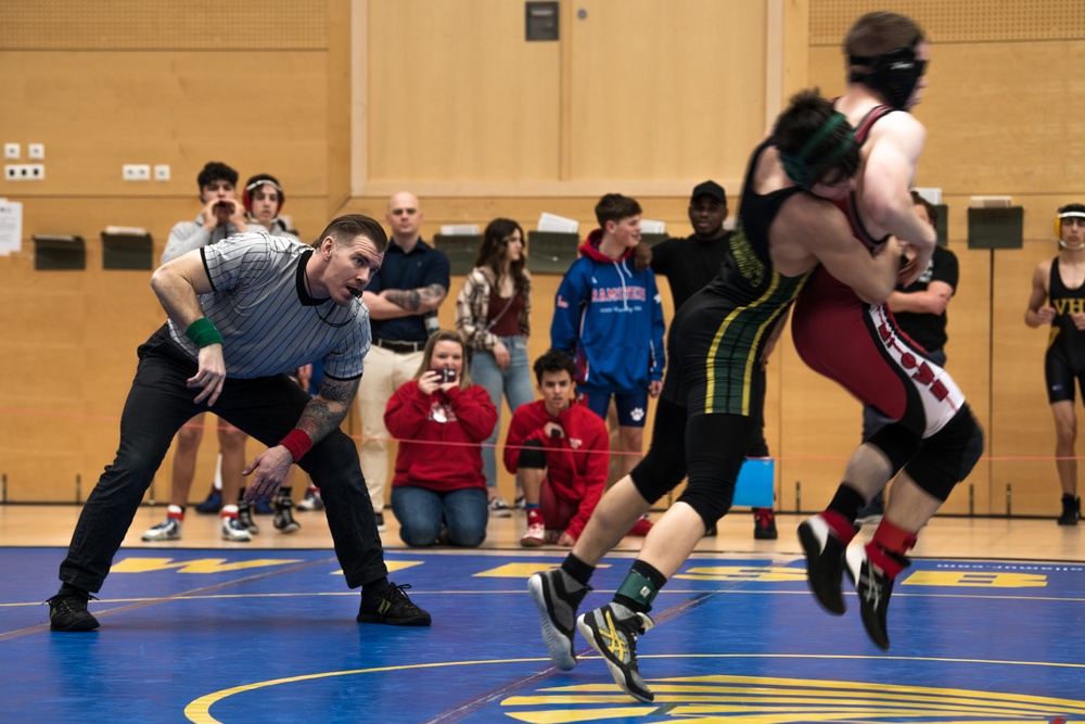 DODEA brings wrestling championship to Wiesbaden