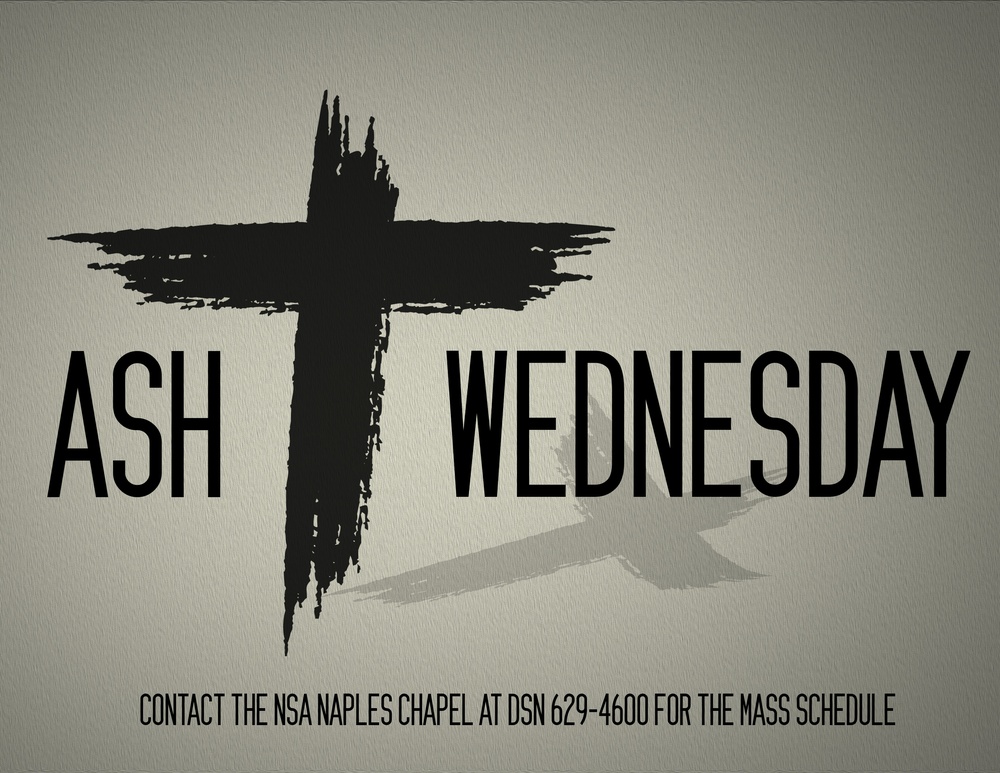 Ash Wednesday Graphic