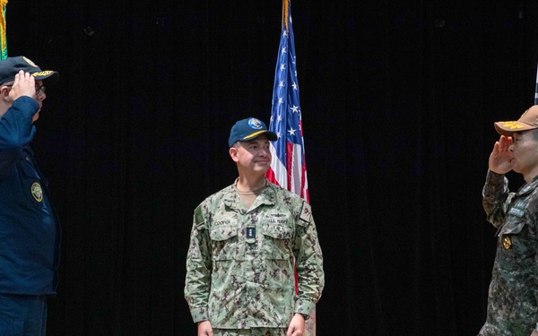 CTF 151 Change of Command Ceremony