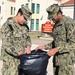 NAS Sigonella Sailors participate in base clean up