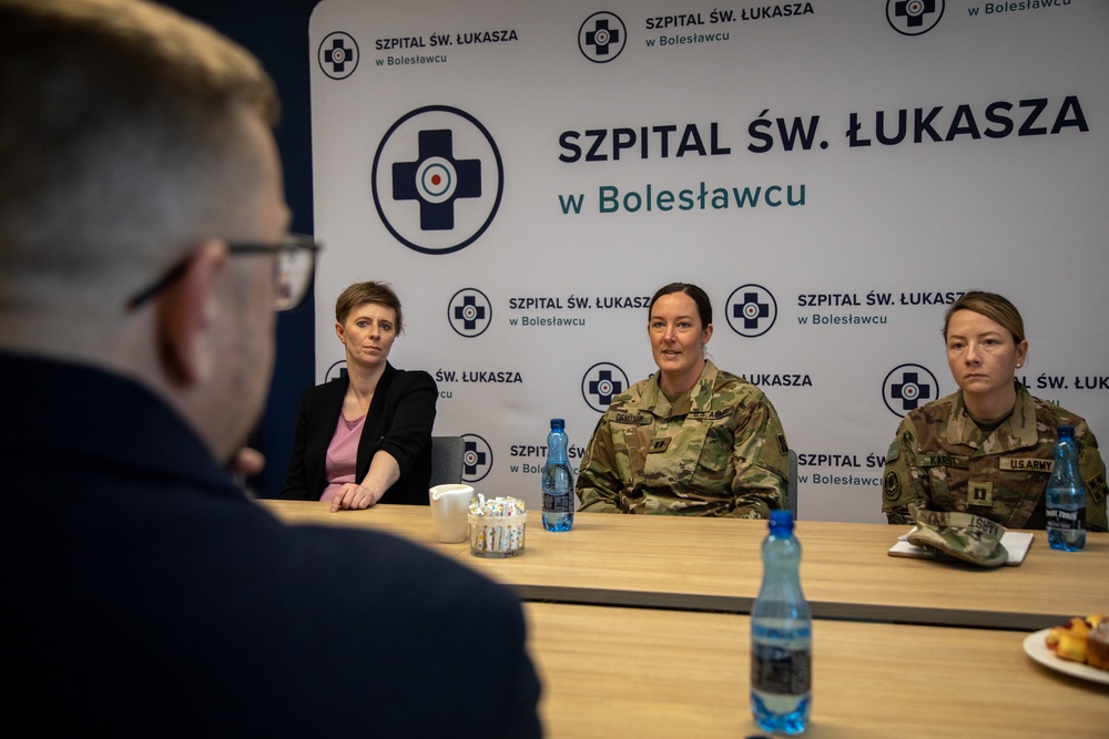 4th Inf. Div. and TRICARE Establish Healthcare Relations in Bolesławiec