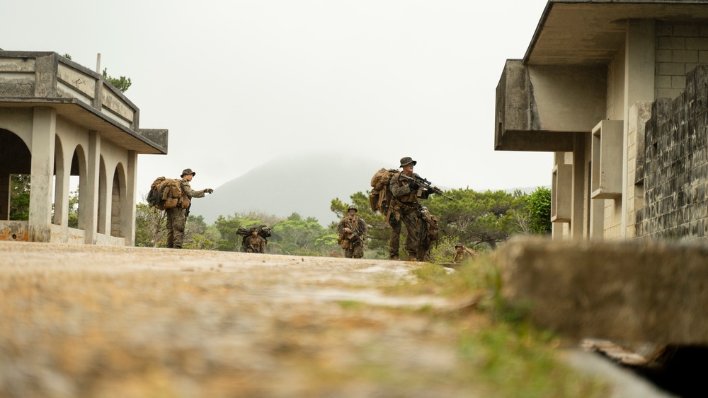 JWX 23 1st Battalion 7th Marines Occupy Objective