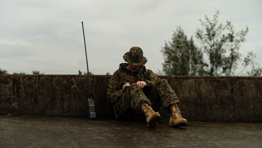 JWX 23 1st Battalion 7th Marines Occupy Objective