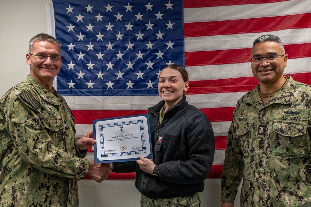 ILDC E-5 and Below Graduates at NSA Souda Bay