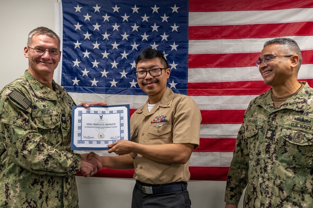 ILDC E-5 and Below Graduates at NSA Souda Bay