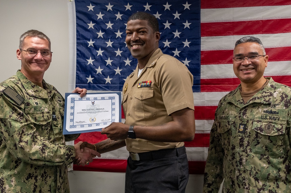 ILDC E-5 and Below Graduates at NSA Souda Bay