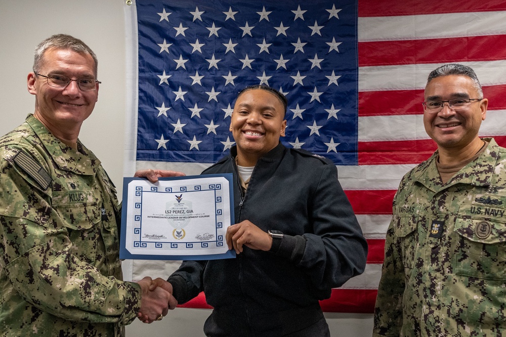 ILDC E-5 and Below Graduates at NSA Souda Bay