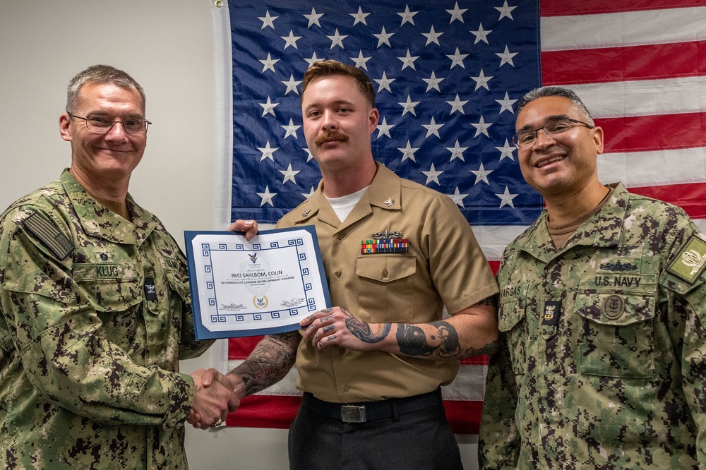 ILDC E-5 and Below Graduates at NSA Souda Bay