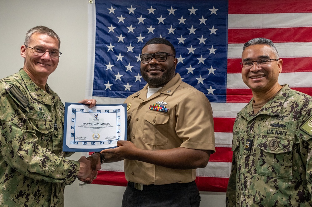 ILDC E-5 and Below Graduates at NSA Souda Bay