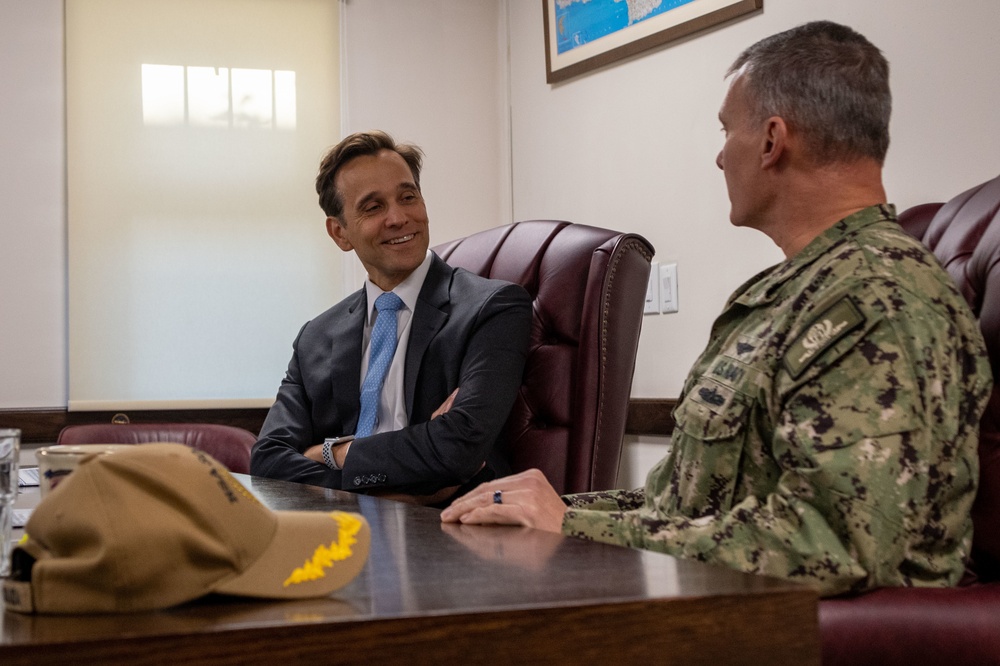 U.S. State Department’s Director for the Office of Southern European Affairs Visits NSA Souda Bay