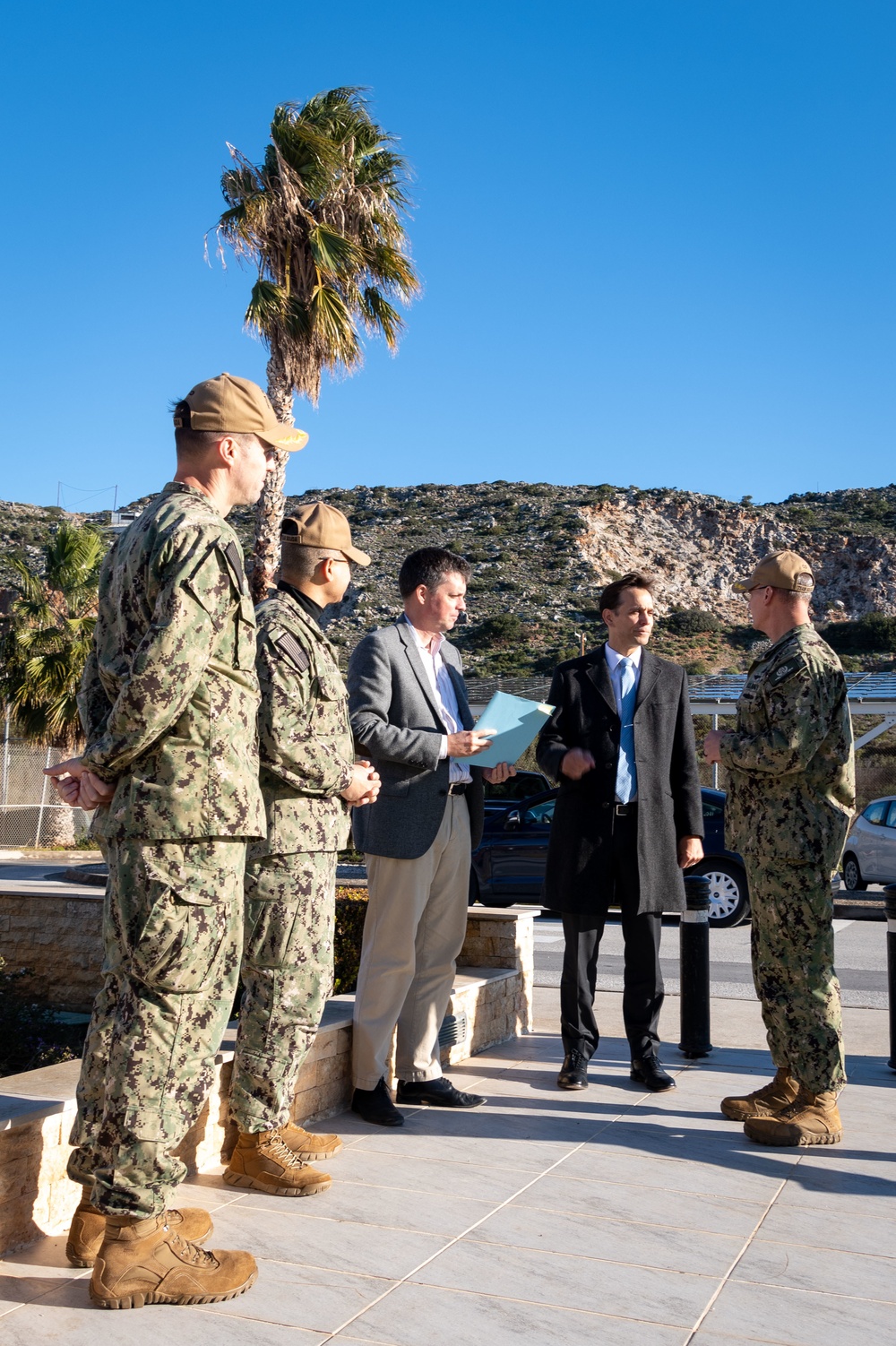 U.S. State Department’s Director for the Office of Southern European Affairs Visits NSA Souda Bay