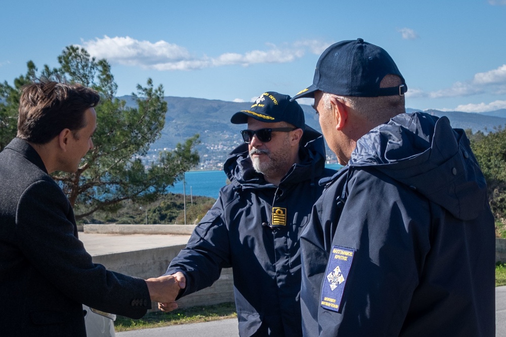 U.S. State Department’s Director for the Office of Southern European Affairs Visits NSA Souda Bay