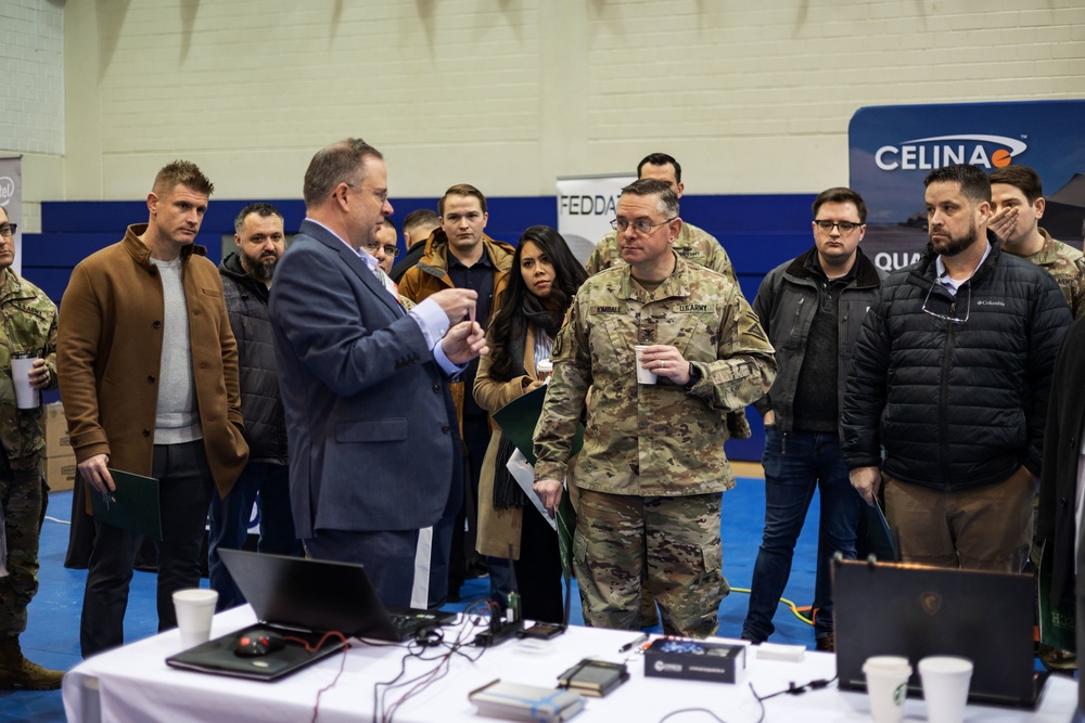 Tech Expo held at 7ATC's Grafenwoehr Training Area