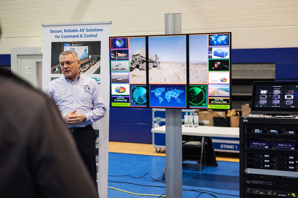 Tech Expo held at 7ATC's Grafenwoehr Training Area