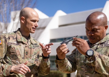 PEO Soldier Senior Enlisted Advisor Introduces Soldier to Soldier-Borne Sensor