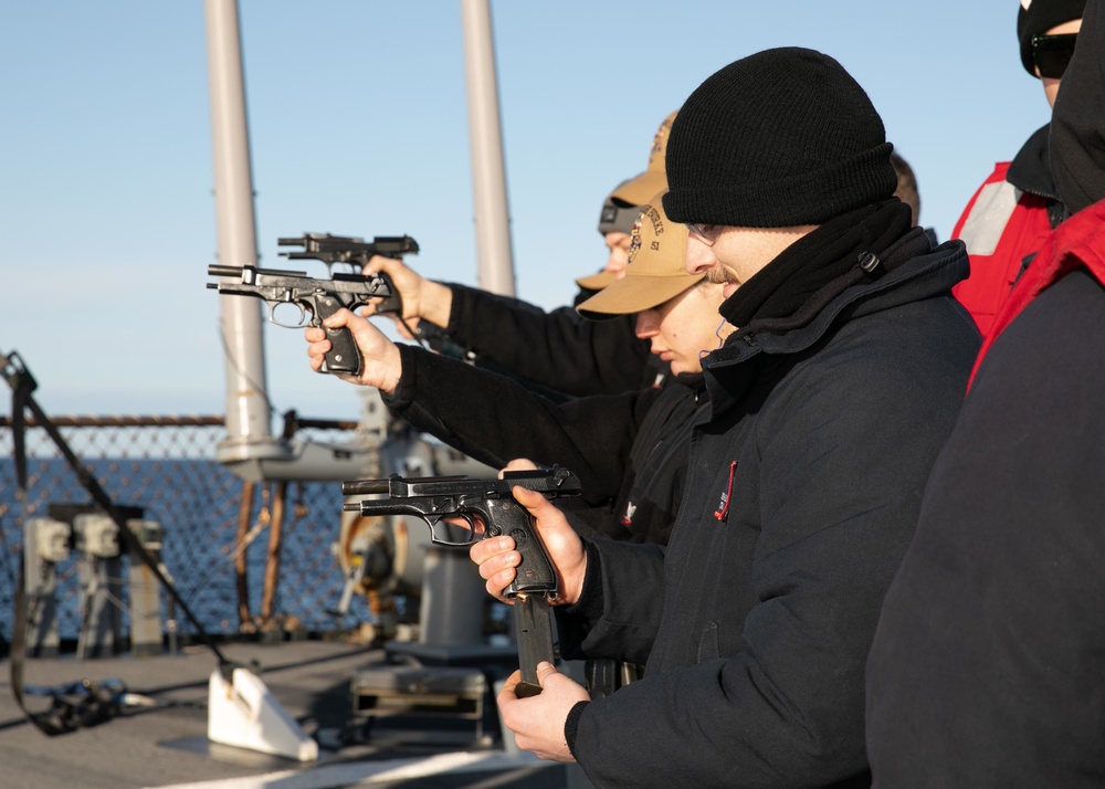 Live-fire Handgun Qualification Course