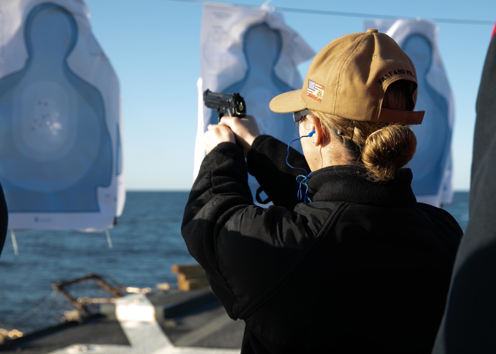 Live-fire Handgun Qualification Course