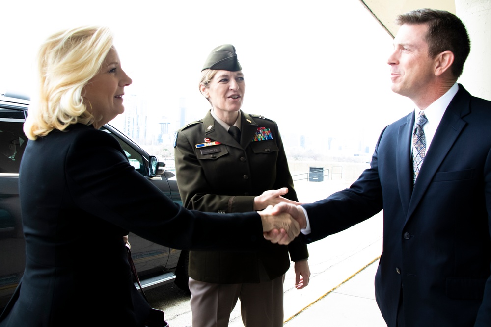 Sec of Army visit to Chicago