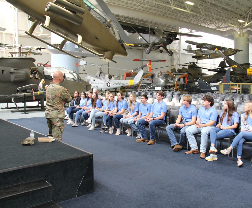 Youth Group Visits Fort Rucker