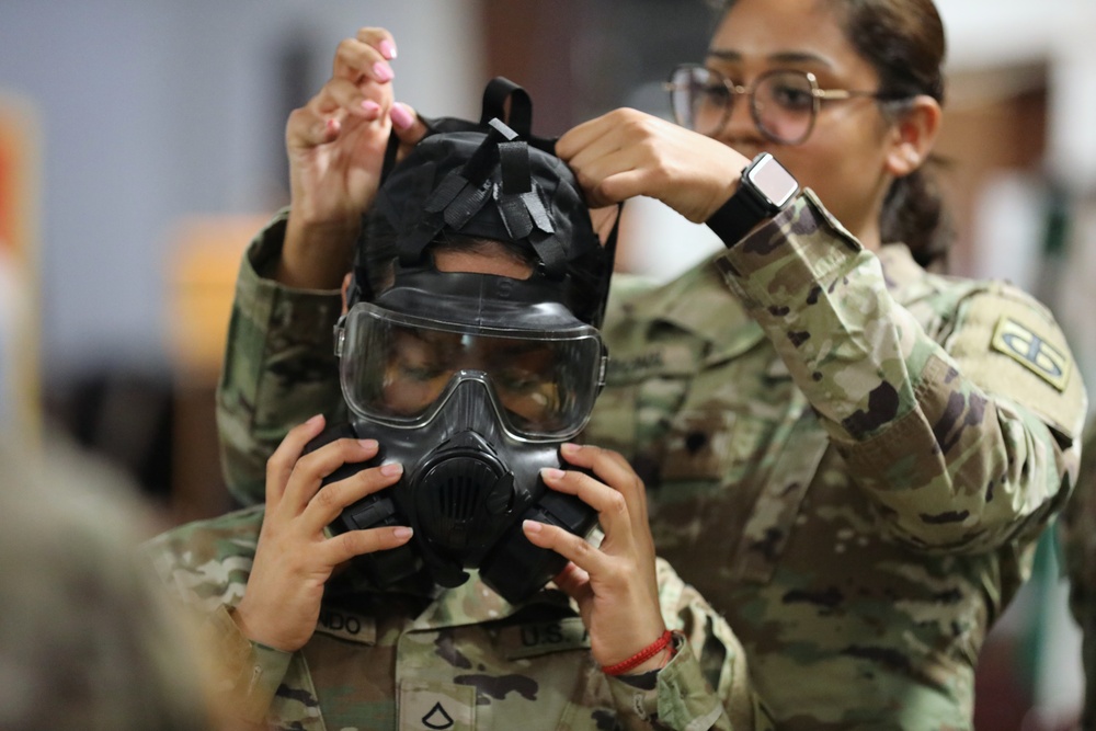 801st Personnel Company Trains for Deployment