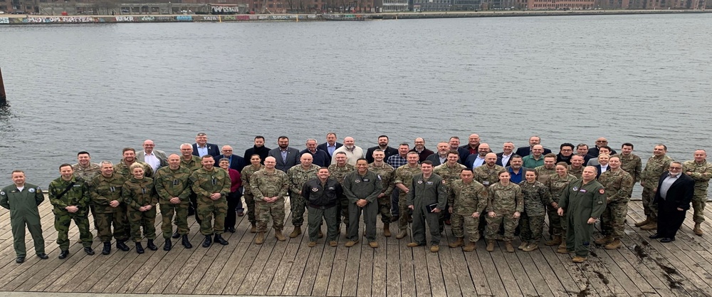 NY Air Guard air war planners attend Copenhagen conference