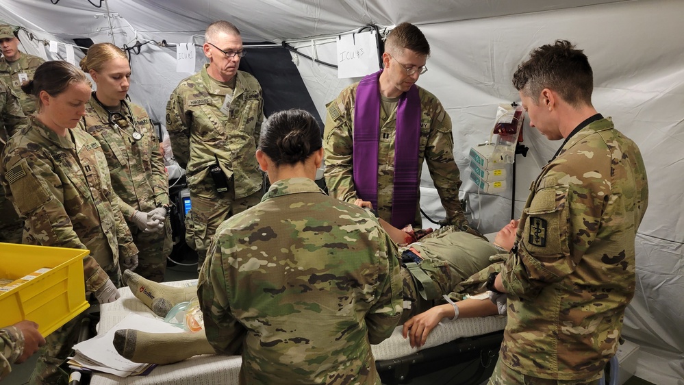 The Chaplain Corps; Meeting Soldiers needs far from home