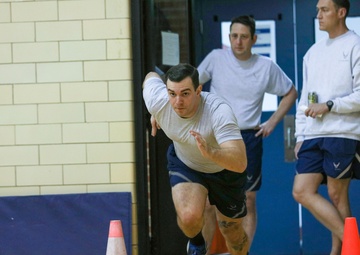 87 APS Airman participates in the German Armed Forces Proficiency Badge testing