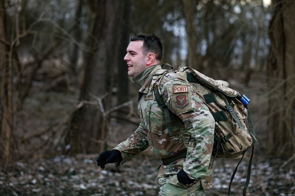 87 APS Airman Participates in GAFPB qualifications at WPAFB, Ohio