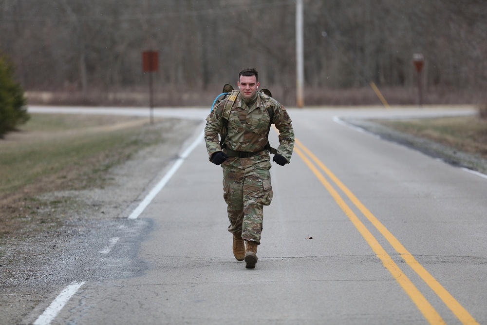 87 APS Airman Participates in GAFPB qualifications at WPAFB, Ohio