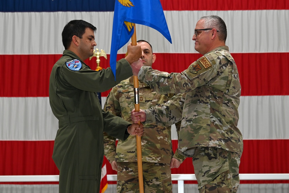 169th Mission Support Group change of command ceremony