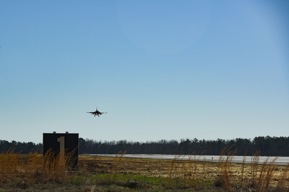 Swamp Fox F-16 fighter jets return to McEntire JNGB