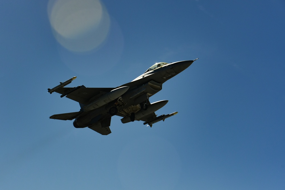 Swamp Fox F-16 fighter jets return to McEntire JNGB