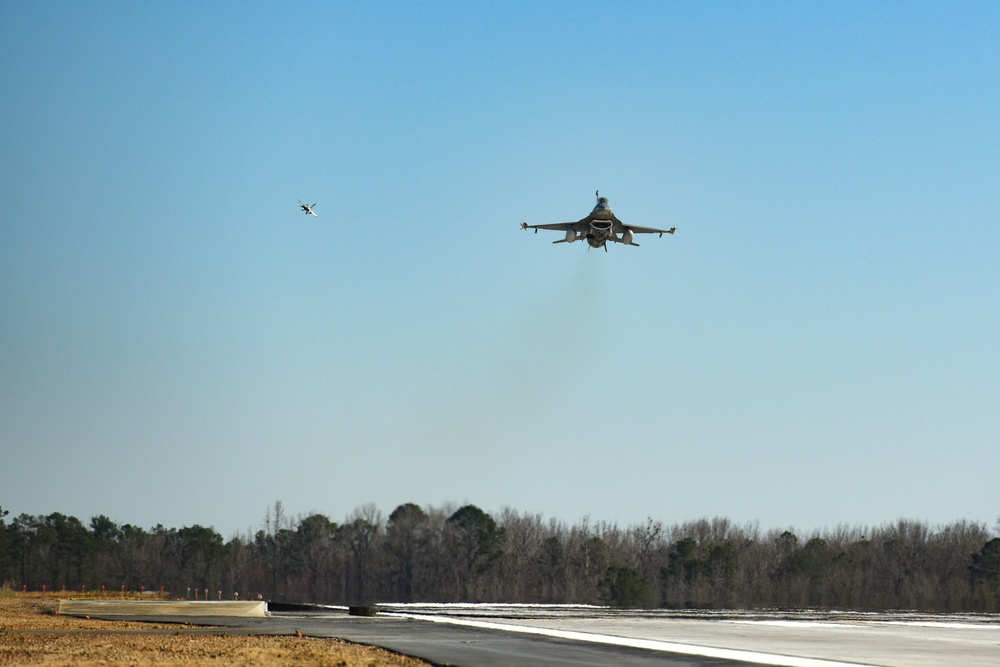 McEntire Joint National Guard Base F-16 fighter jets make successful return to base