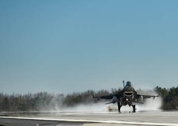 McEntire Joint National Guard Base F-16 fighter jets make successful return to base
