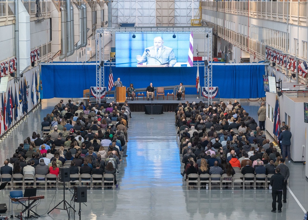 SECNAV Visits NAVWAR for Black History Month Celebration