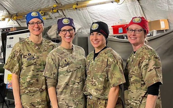 OR Crew provides lifesaving procedures in Middle East