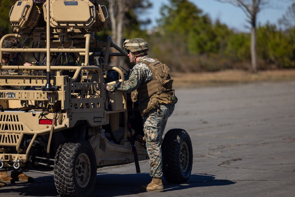 U.S. Marines 2D LAAD conduct LMADIS training