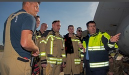 US, NATO firefighters train for agile F-16 emergency response