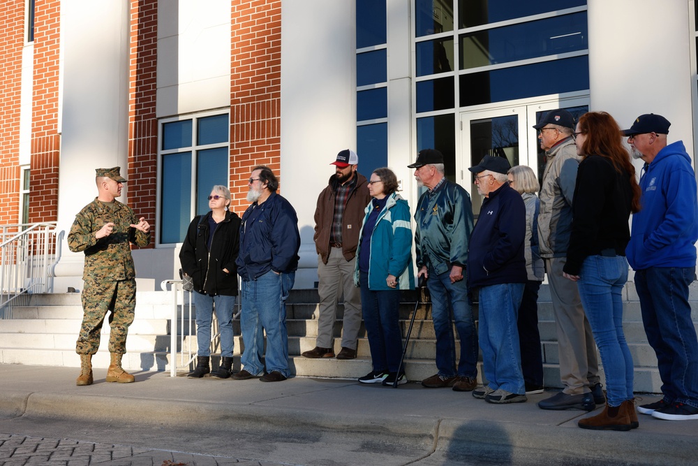 American Legion Post 539 Tours MCAS Cherry Point