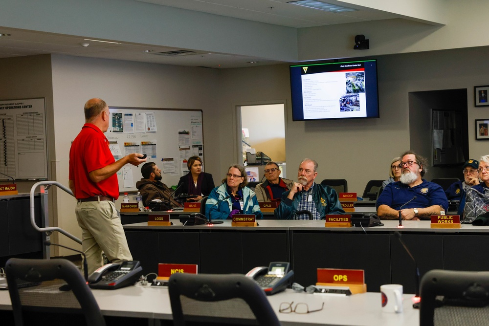 American Legion Post 539 Tours MCAS Cherry Point