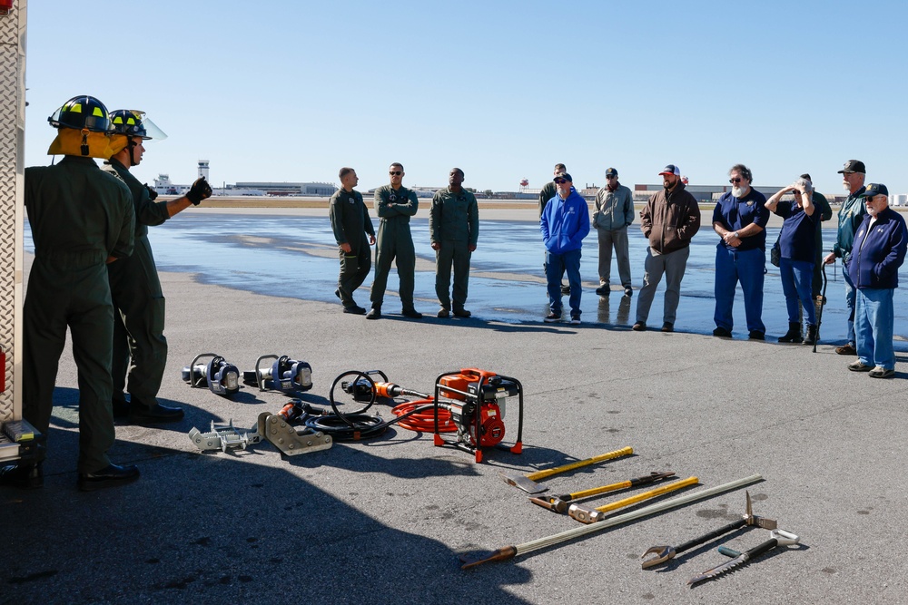 American Legion Post 539 Tours MCAS Cherry Point