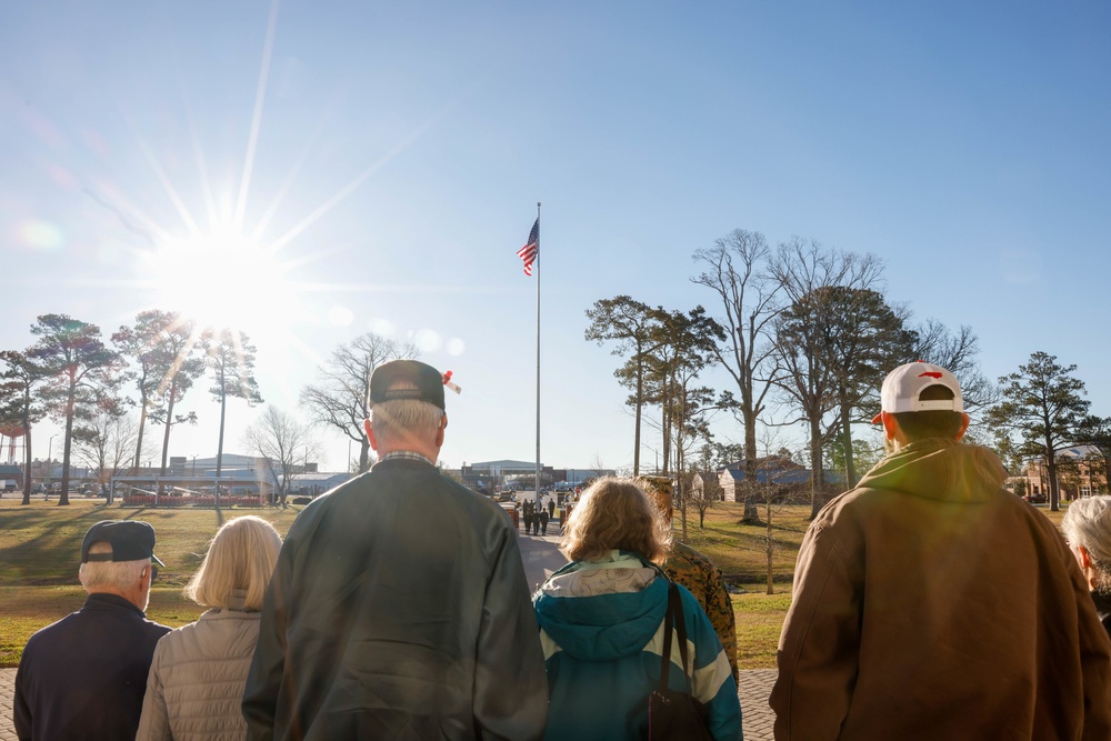 American Legion Post 539 Tours MCAS Cherry Point