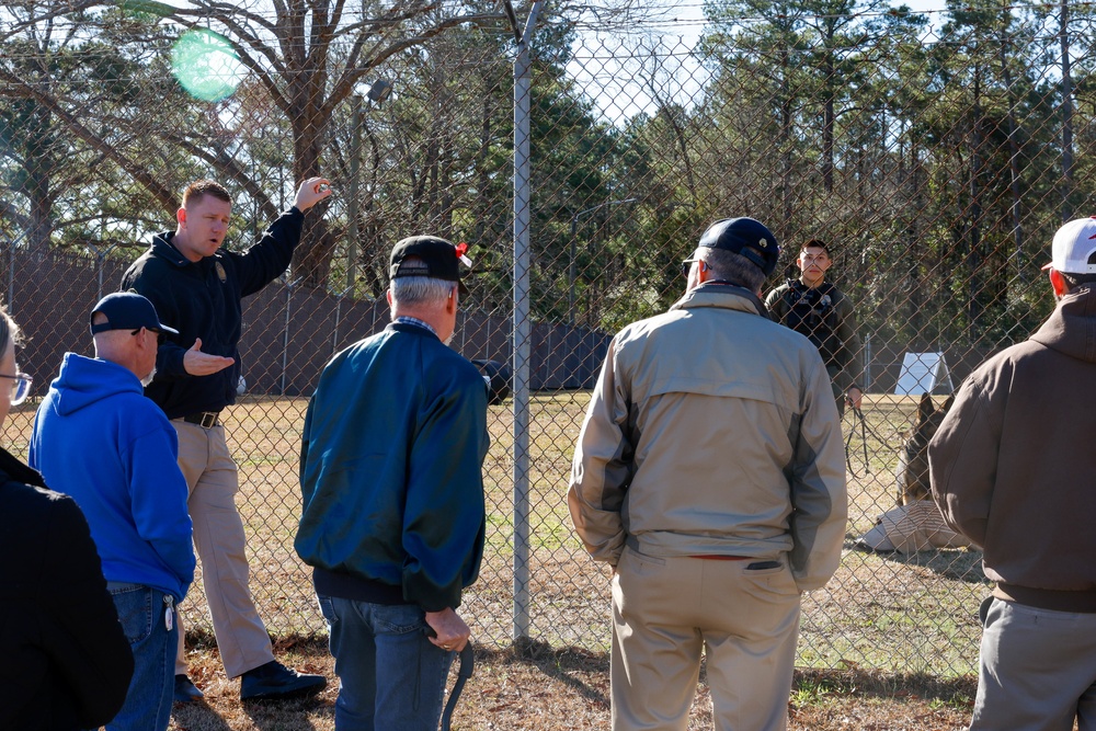 American Legion Post 539 Tours MCAS Cherry Point