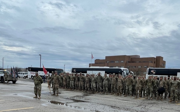 Standing in formation