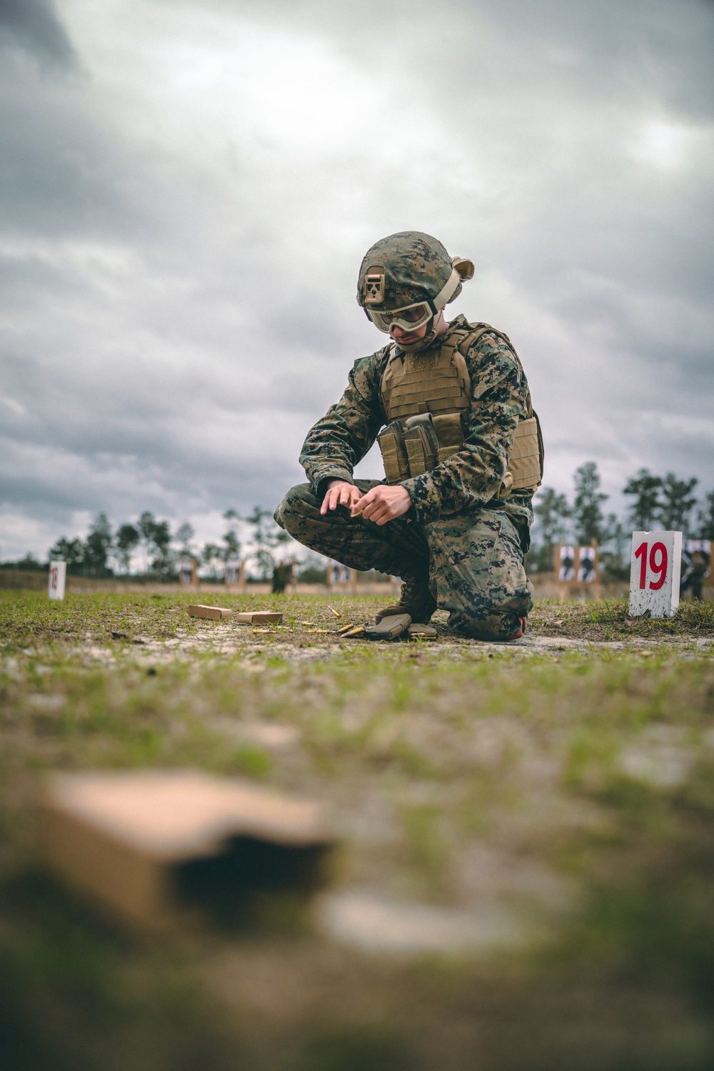 U.S. Marines with Combat Logistics regiment 27 Conduct Pistol Range and Rifle Range During Maritime Pre-Positioning Force Exercise (MPFEX) 23