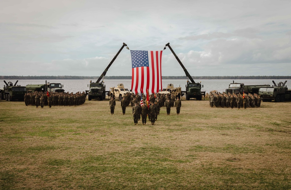 2nd Transportation Battalion group photo